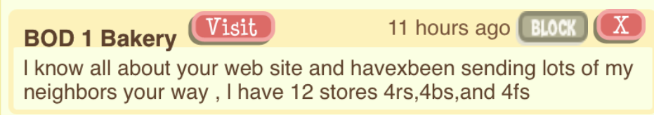 BOD1 Bakery ingame feedback image