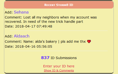 Bakery Friend Finder